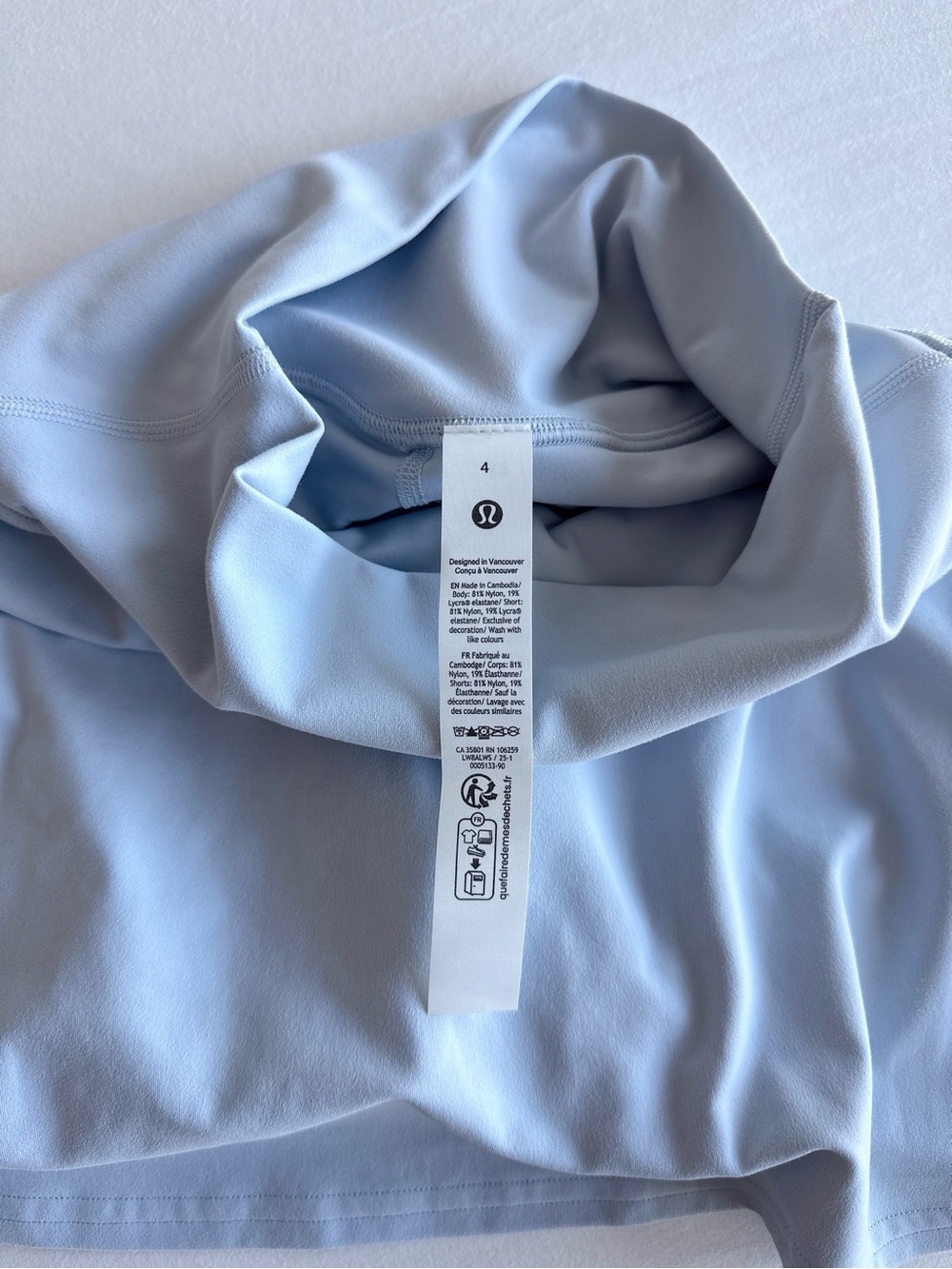 lululemon Align™ High-Rise Skirt Starch Blue Size 4 NWOT - Picture 5 of 13